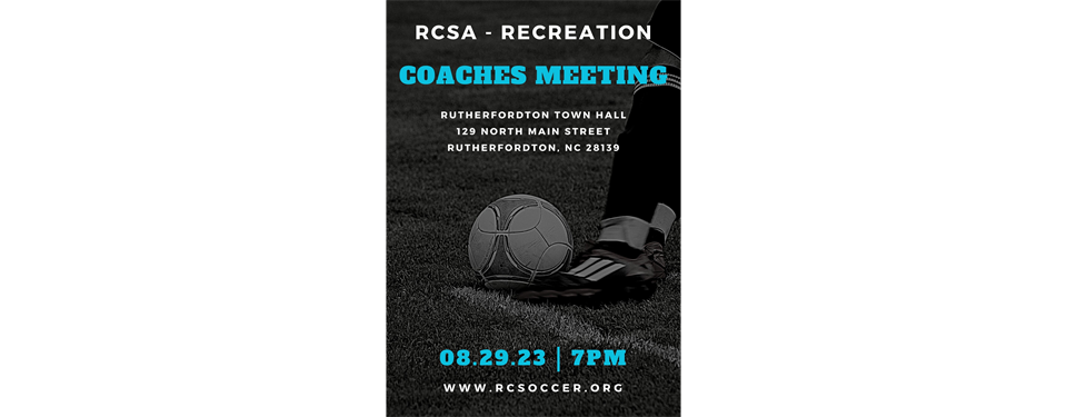 Fall Coaches Meeting